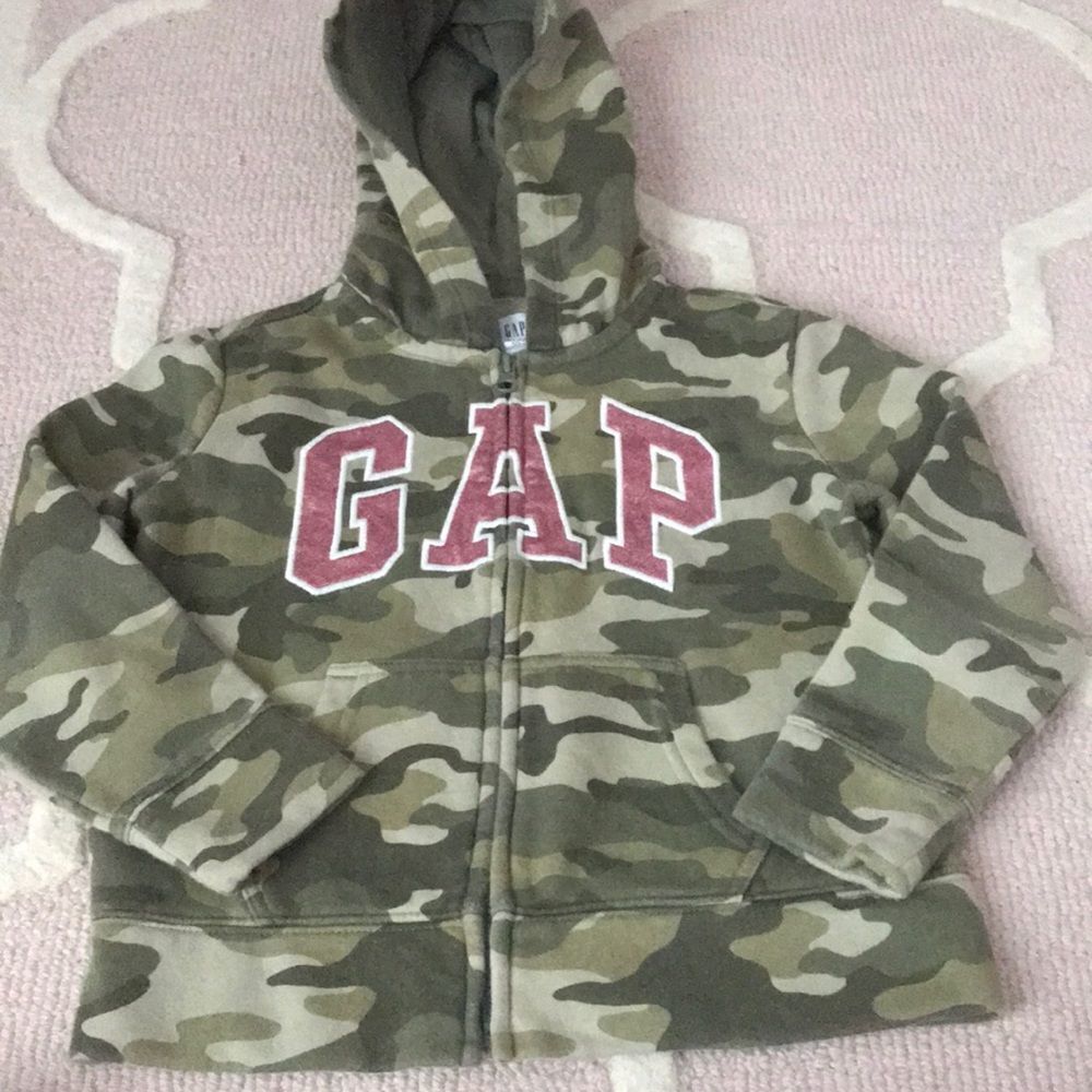 Gap camo hoodie